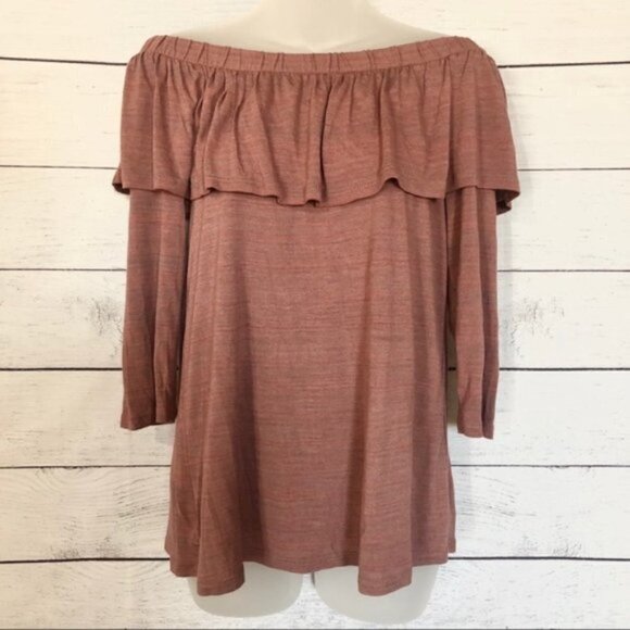 NEW Dolan Left Coast Charla Cold Shoulder Top M - Picture 3 of 8